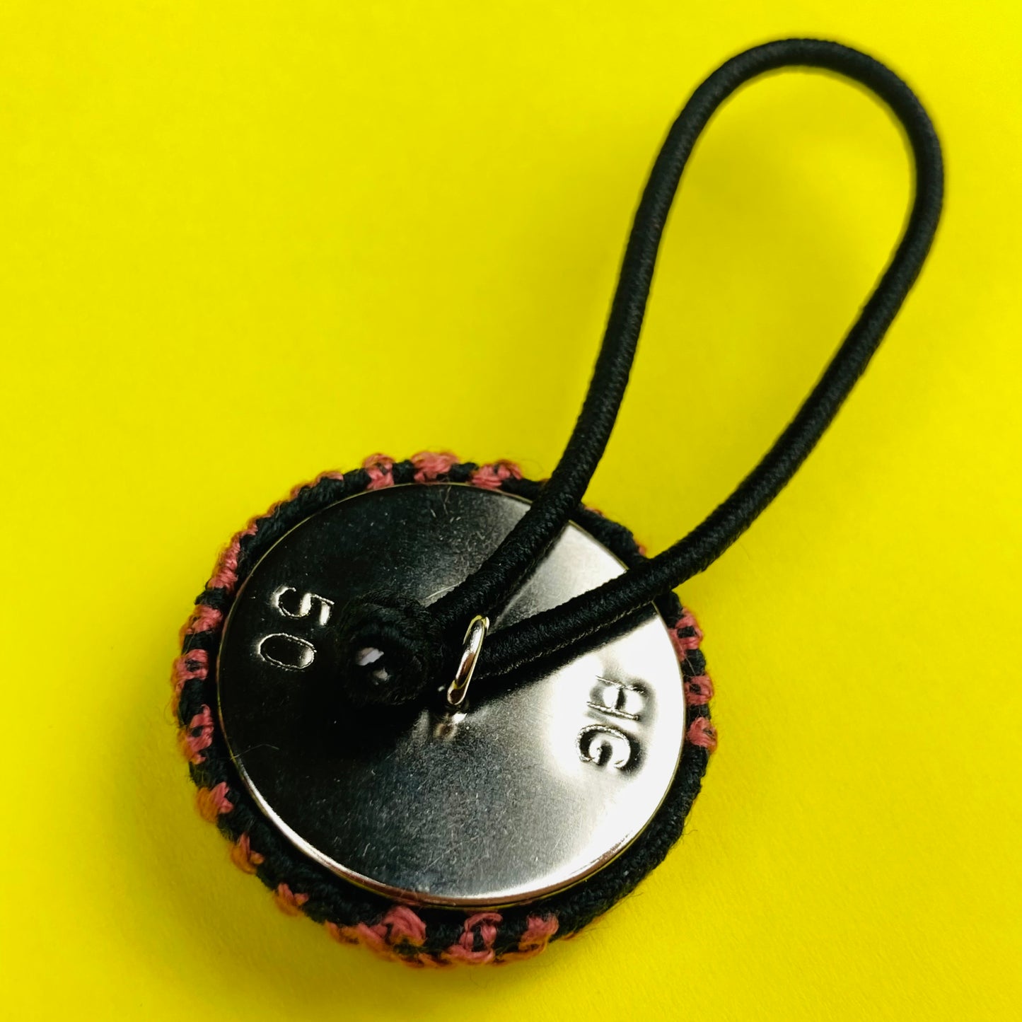 刺繡入りヘアゴム