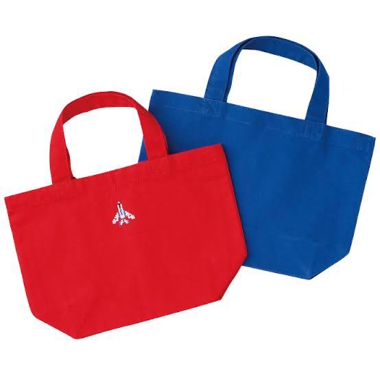 ブルーインパルス刺繡入りトートバック