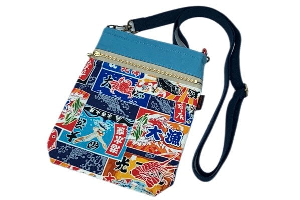 大漁旗柄ミニショルダー