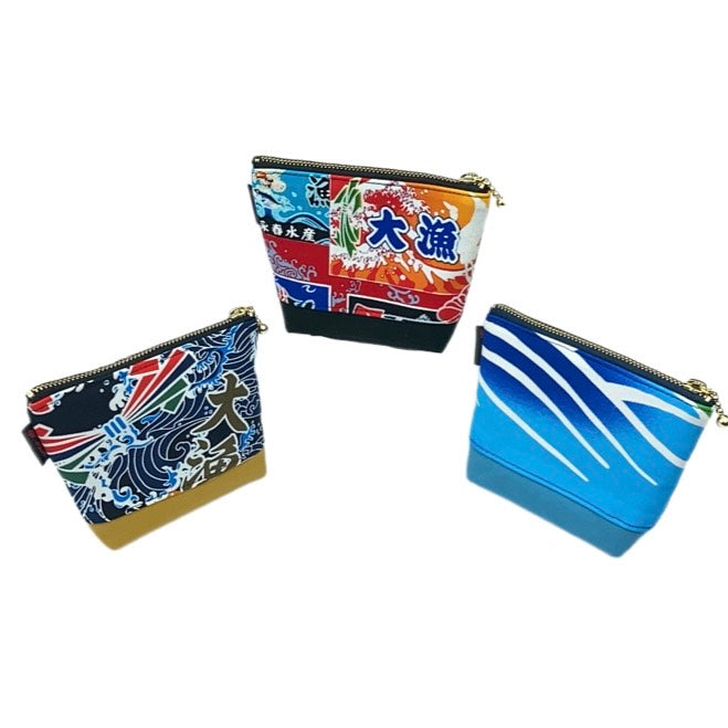 Sサイズ ポーチ(大漁旗柄)