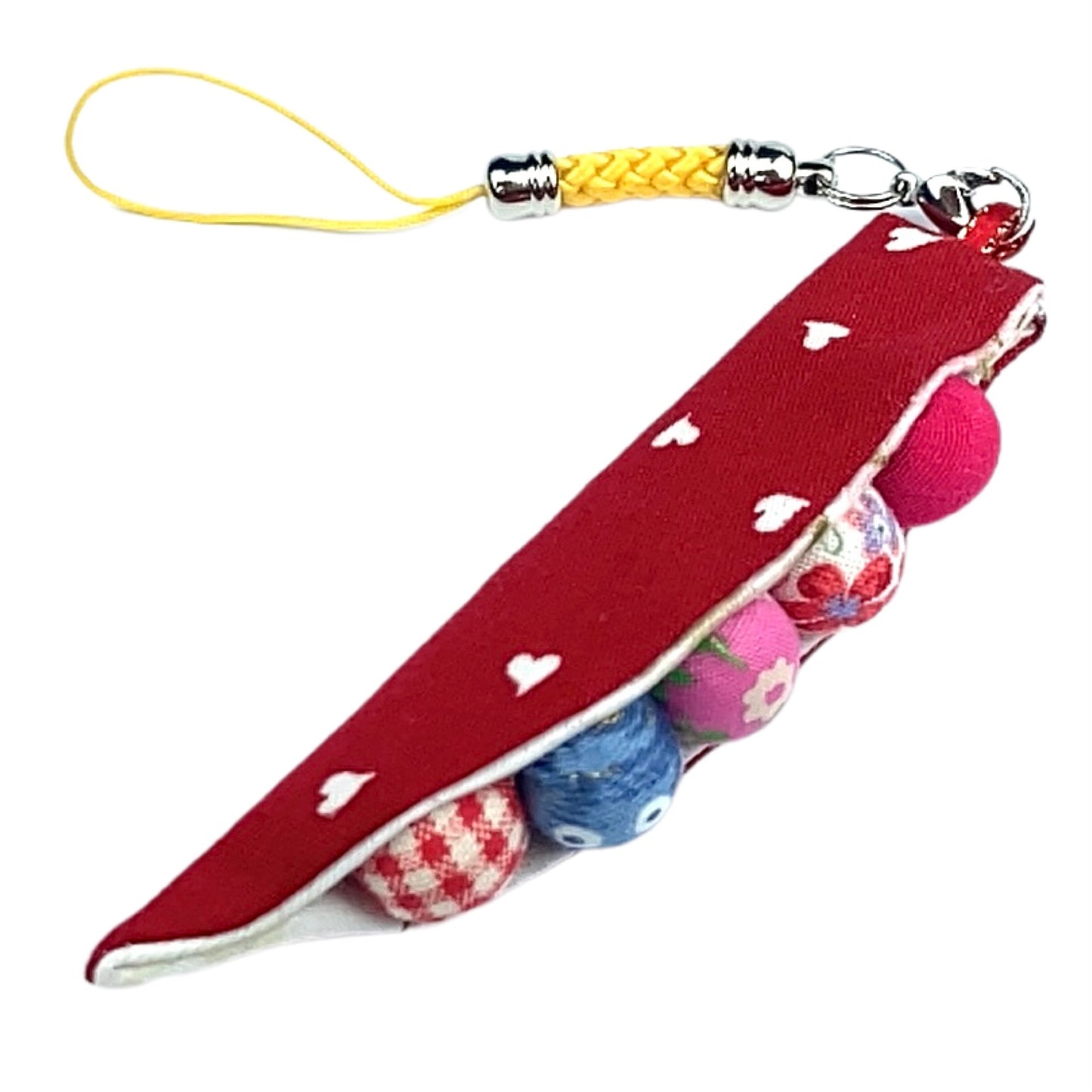 「ちいさなちいさな幸せの豆」ストラップ