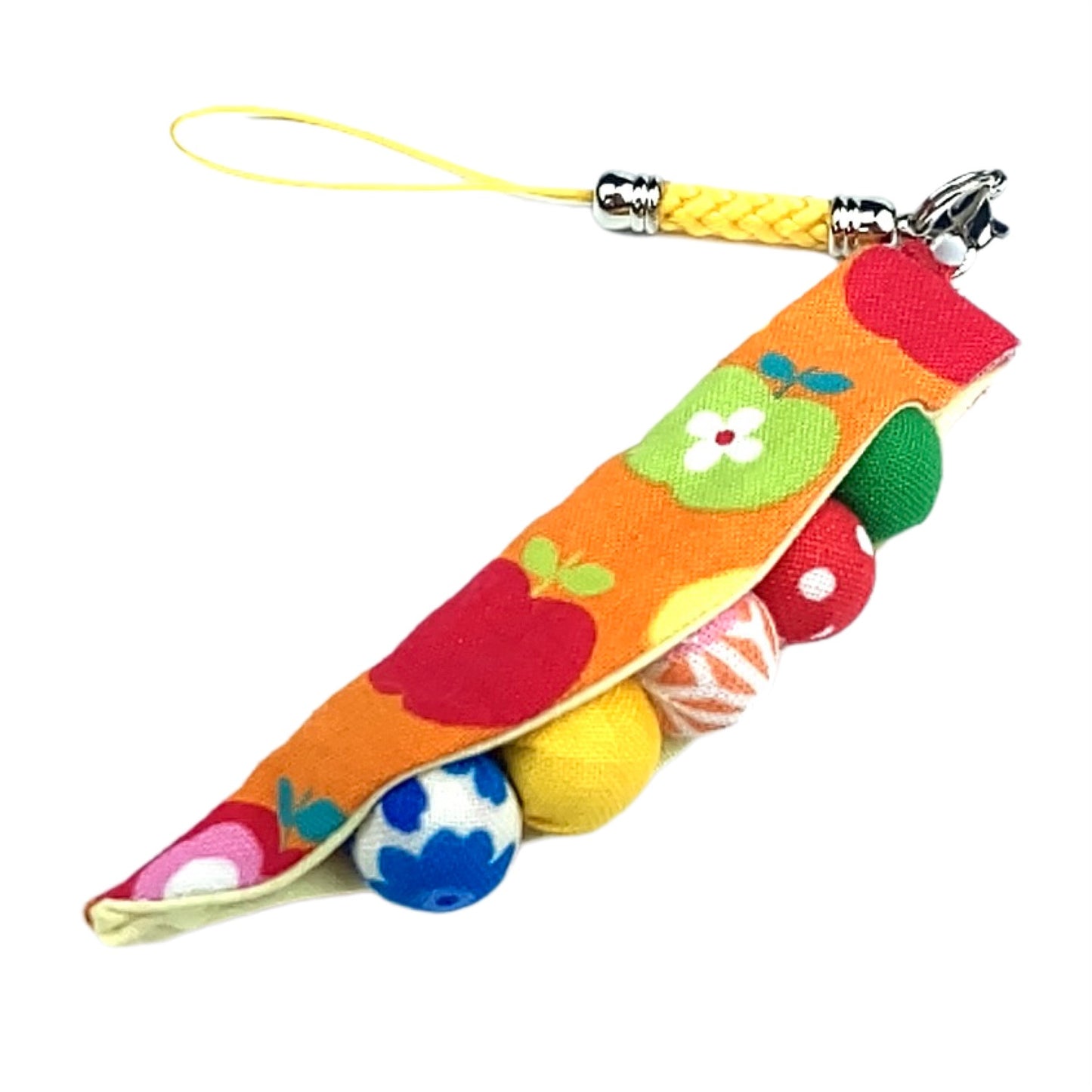 「ちいさなちいさな幸せの豆」ストラップ