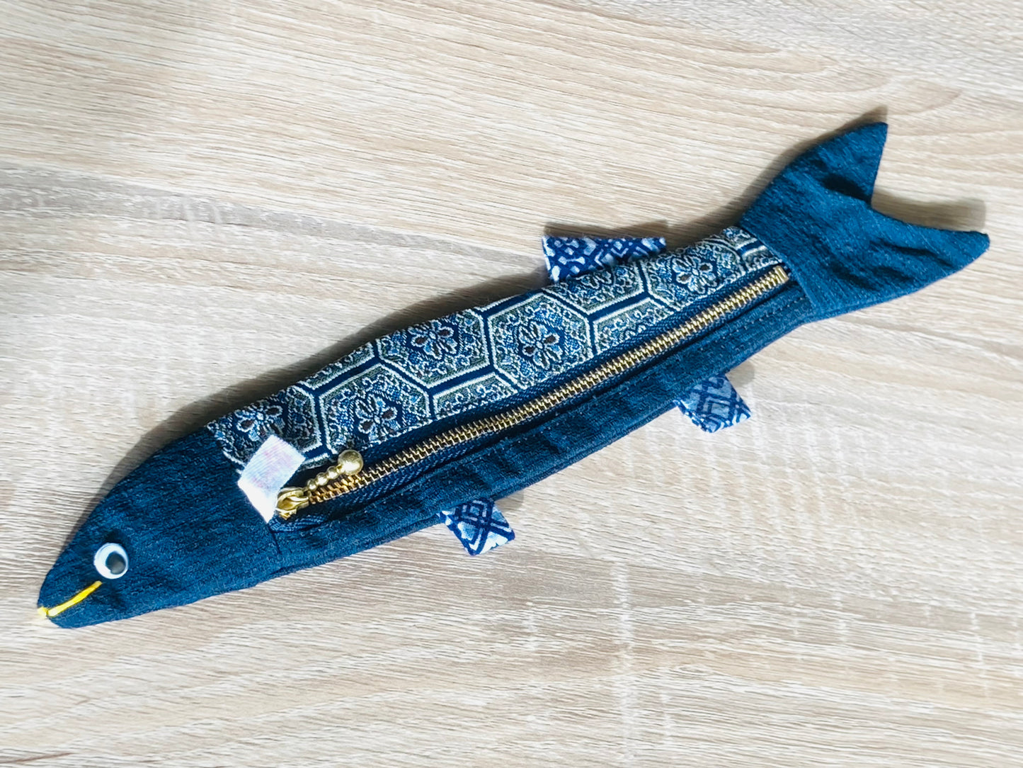 渡波発とれたてさんまのペンケース