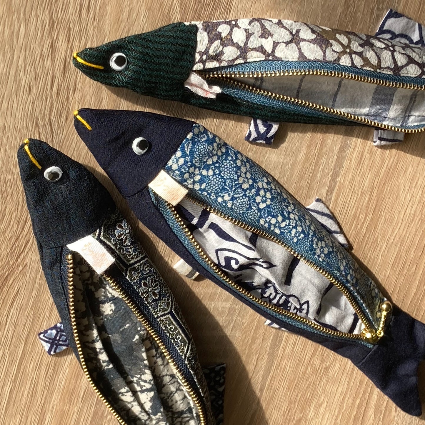 渡波発とれたてさんまのペンケース